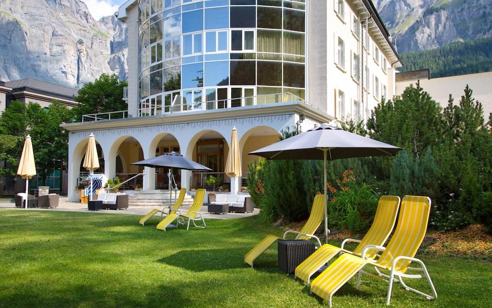 Thermal Hotels & Walliser Alpentherme Leukerbad Zewnętrze zdjęcie