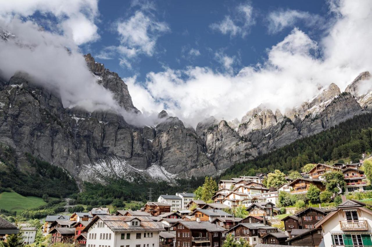 Thermal Hotels & Walliser Alpentherme Leukerbad Zewnętrze zdjęcie