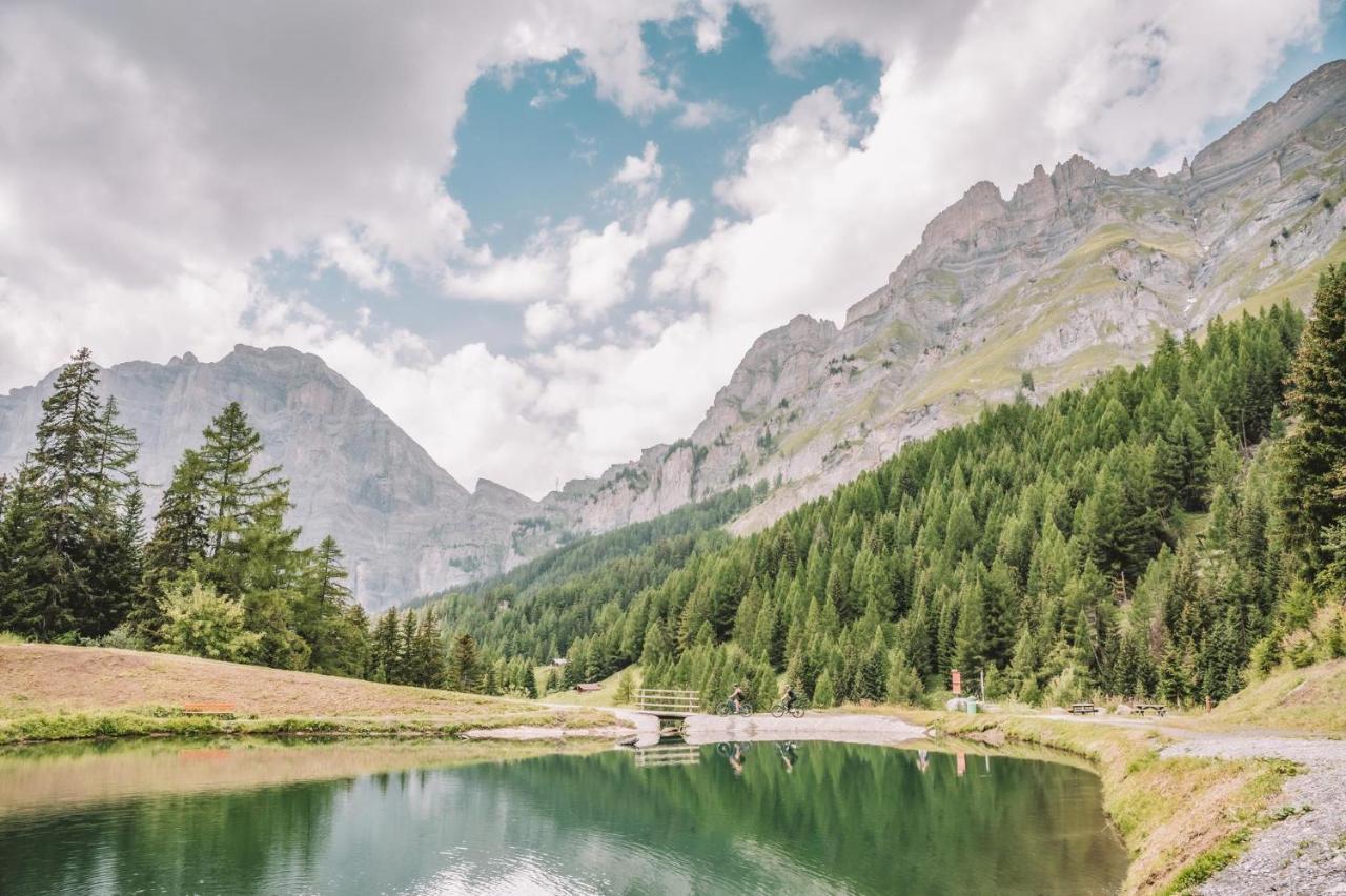 Thermal Hotels & Walliser Alpentherme Leukerbad Zewnętrze zdjęcie
