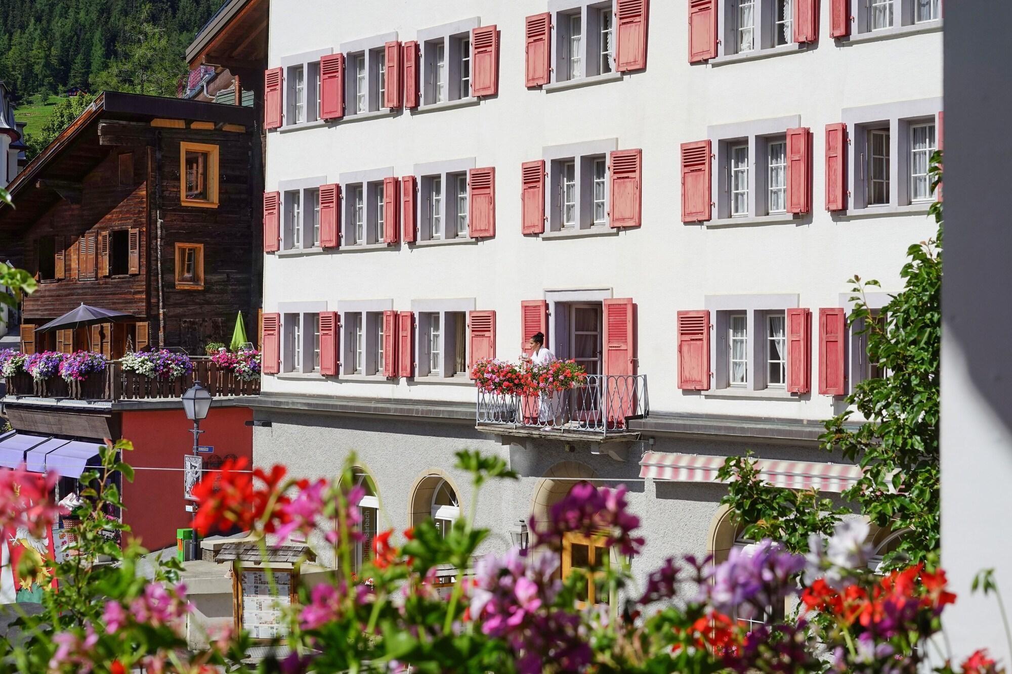 Thermal Hotels & Walliser Alpentherme Leukerbad Zewnętrze zdjęcie