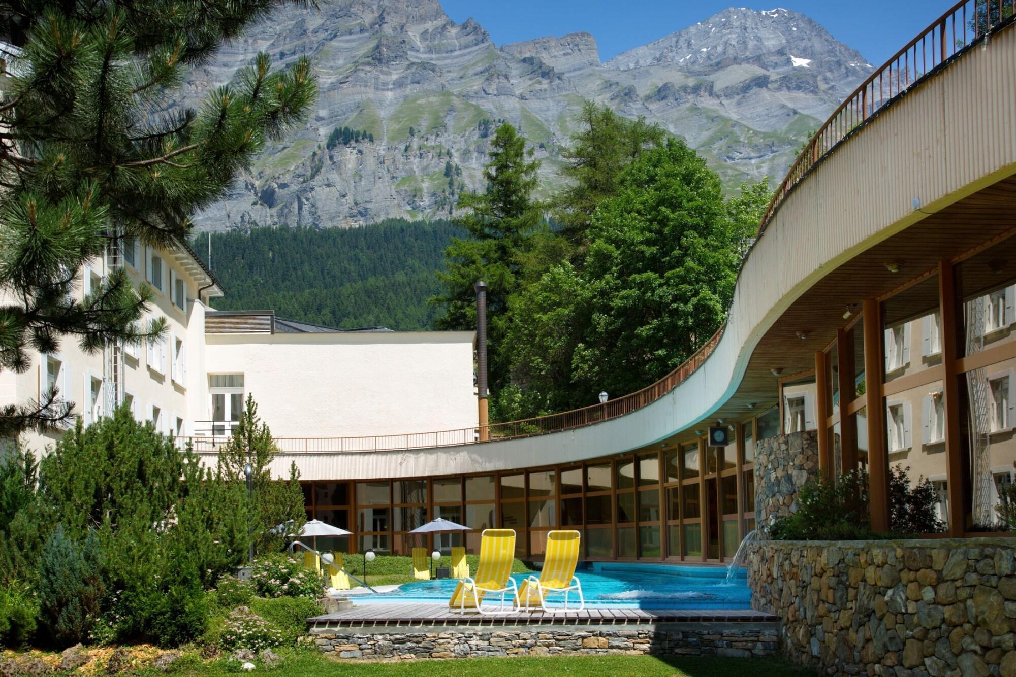 Thermal Hotels & Walliser Alpentherme Leukerbad Zewnętrze zdjęcie
