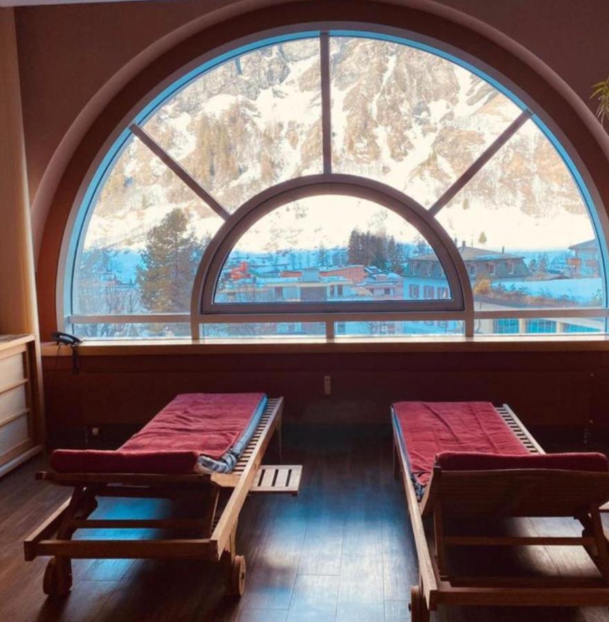 Thermal Hotels & Walliser Alpentherme Leukerbad Zewnętrze zdjęcie