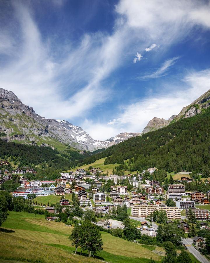 Thermal Hotels & Walliser Alpentherme Leukerbad Zewnętrze zdjęcie