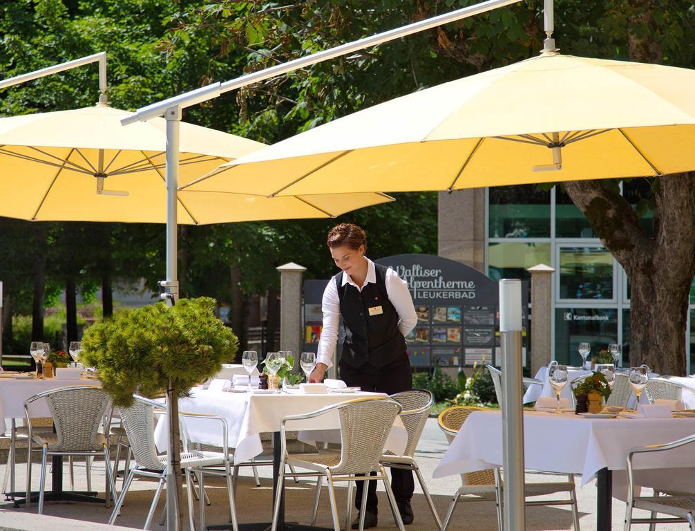 Thermal Hotels & Walliser Alpentherme Leukerbad Zewnętrze zdjęcie